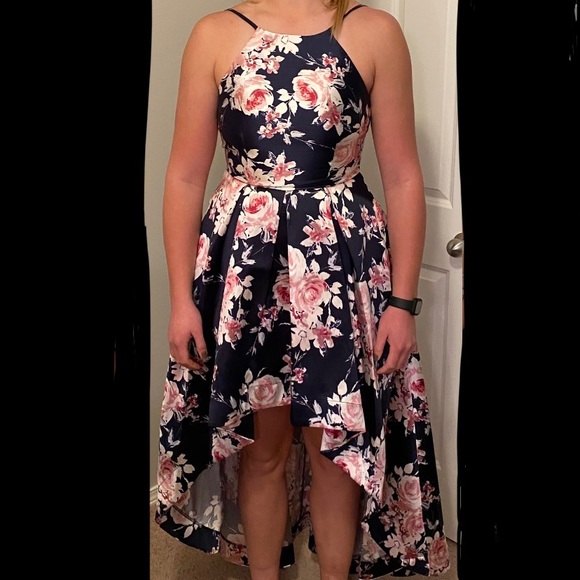 Floral high-low dress - Picture 2 of 3